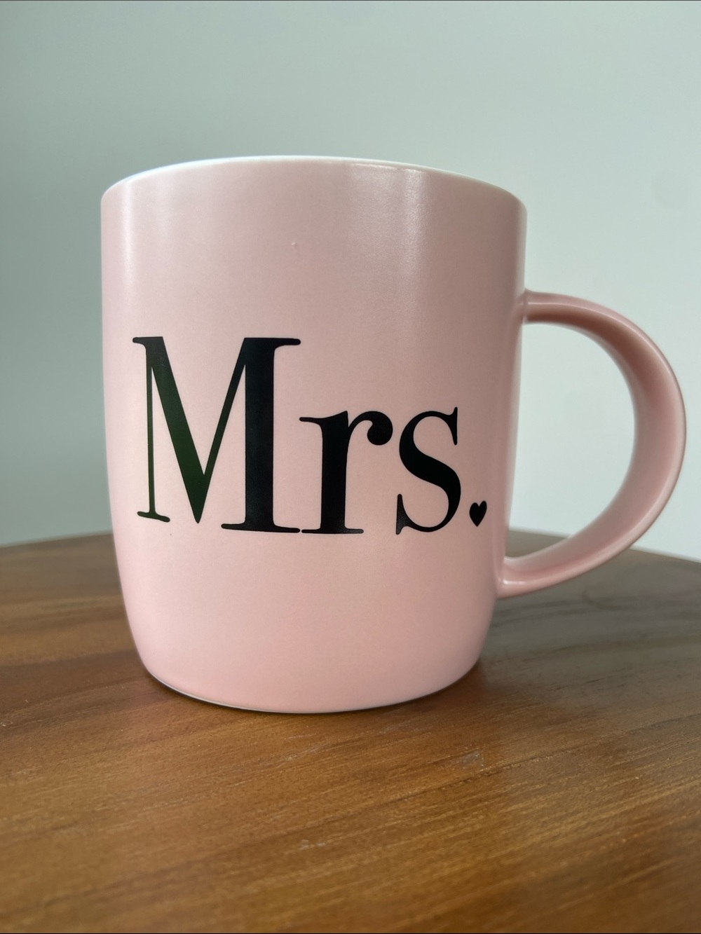 Mrs. Pink Ceramic Coffee Mug